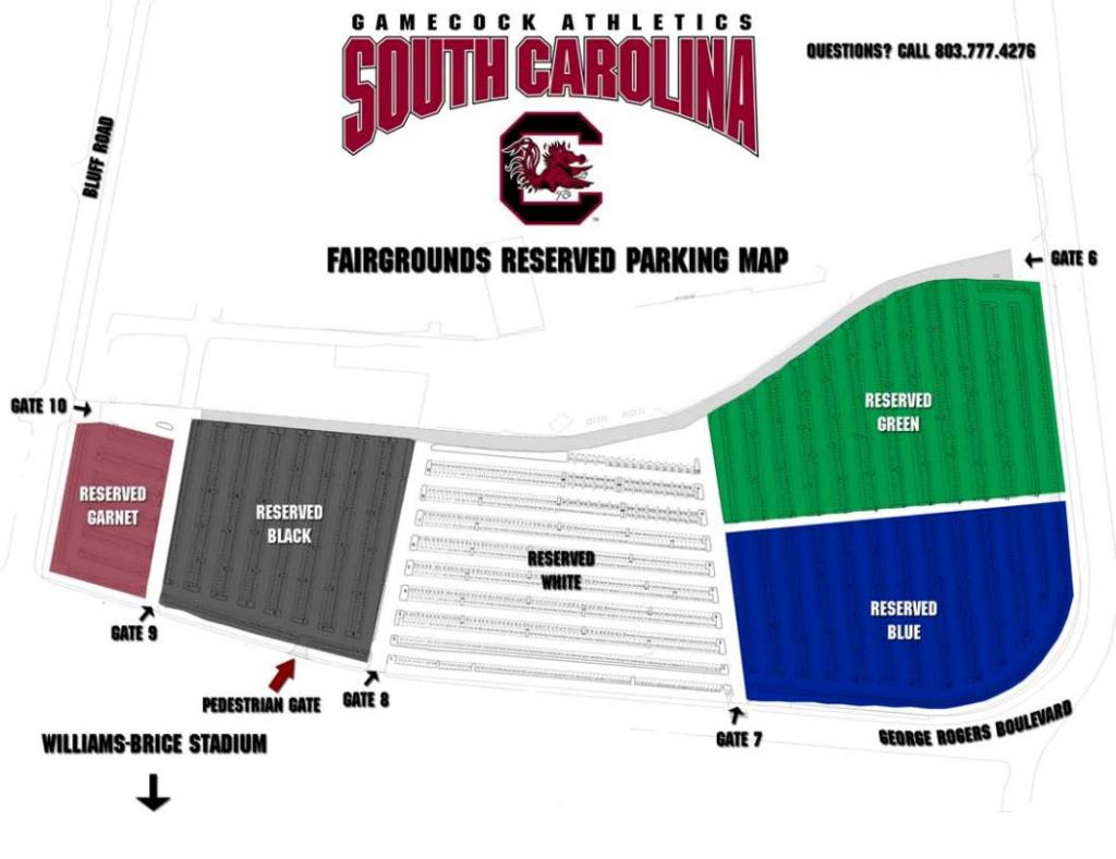Football parking thegamecockclub